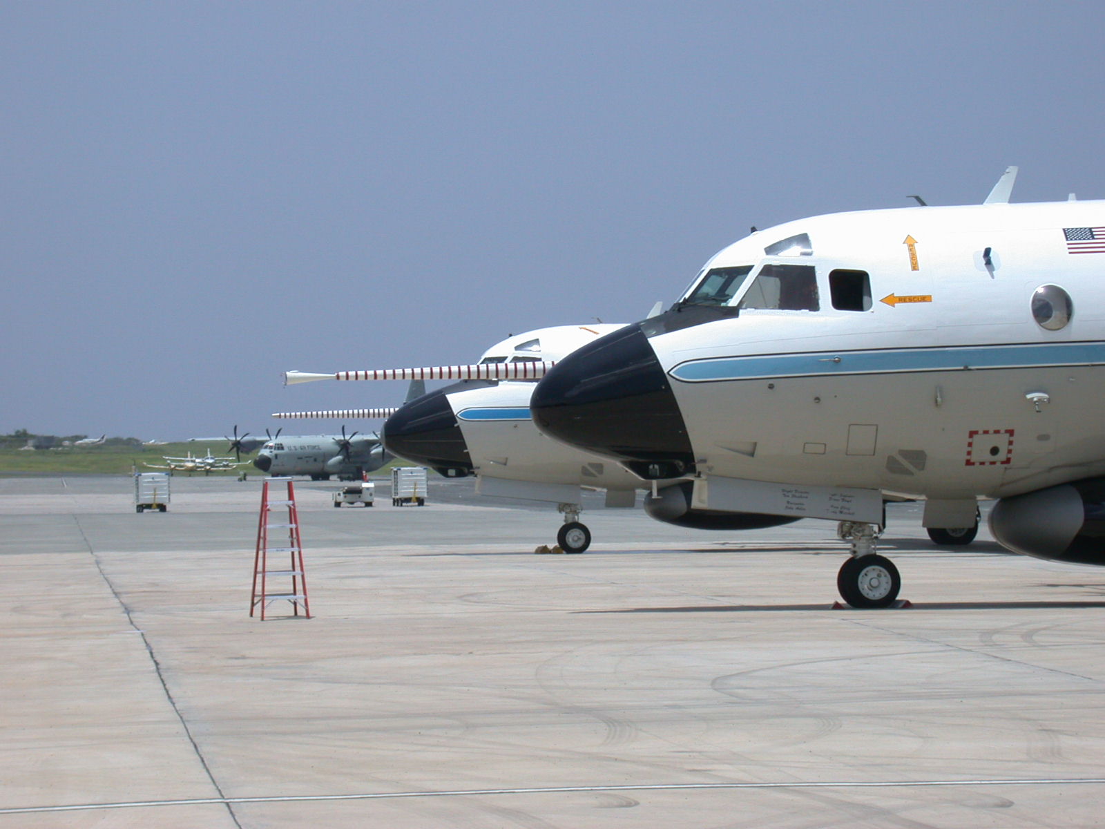 P3s on the tarmac