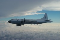 P3 in flight