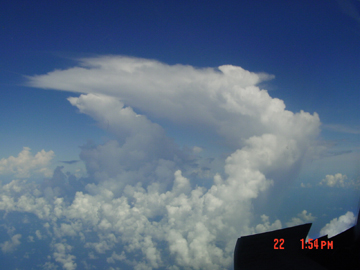 clouds seen from plane