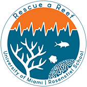 University of Miami 's Rescue a Reef logo