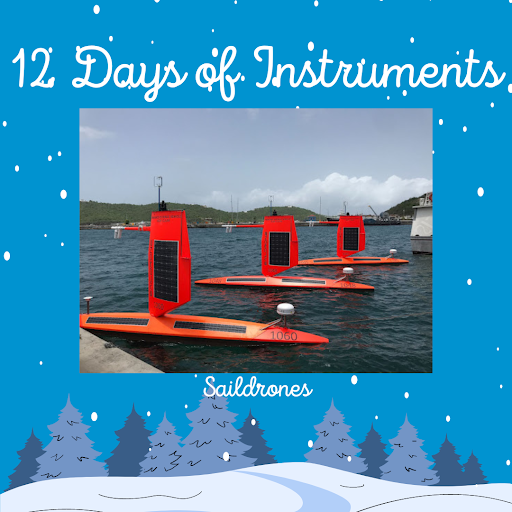 12 days of instruments. Saildrone