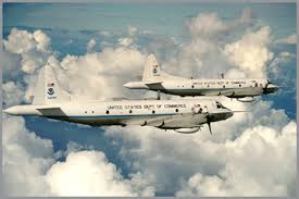 Two WP-3D Lockheed Orions in Air