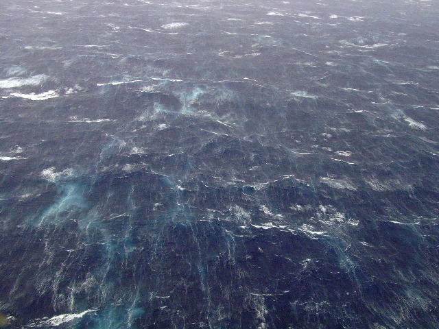 Sea surface of Isabel