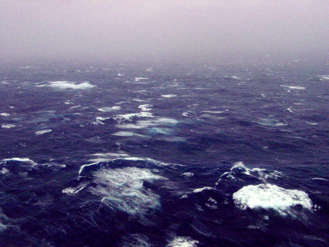 Sea surface of Isabel