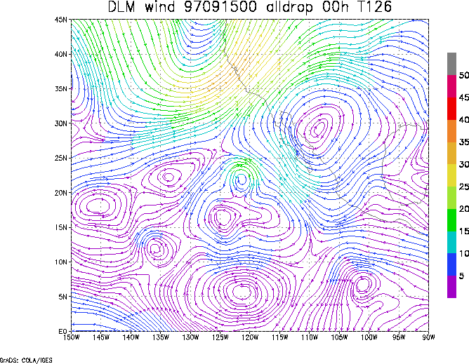 NCEP 850 - 200 hPa