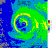 Hurricane Luis on radar