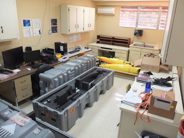Pre-deployment assembly at the University of Puerto Rico, Magueyes