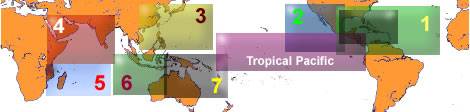 Tropical Cyclone Basins