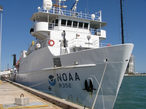 R/V Nancy Foster, docked in Miami