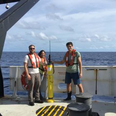 Scientists ready to deploy an Argo Float. Image Credit: NOAA.