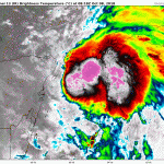 GOES-16 Satellite Image Micheal