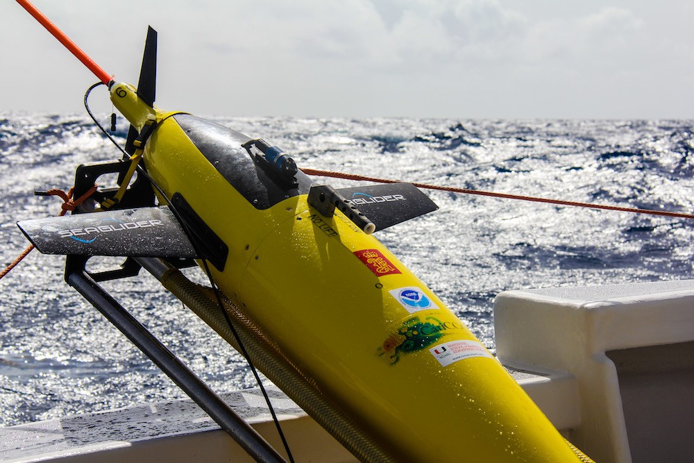 Underwater Glider. Image credit: NOAA