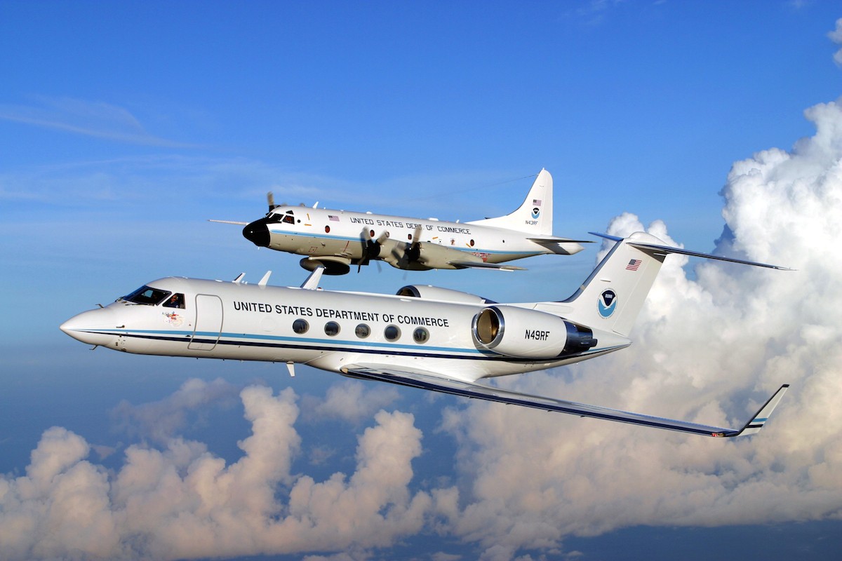 Aviones de huracanes