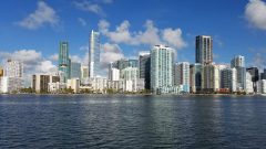 Skyline view of downtown Miami. Photo Credit: AOML/ NOAA.