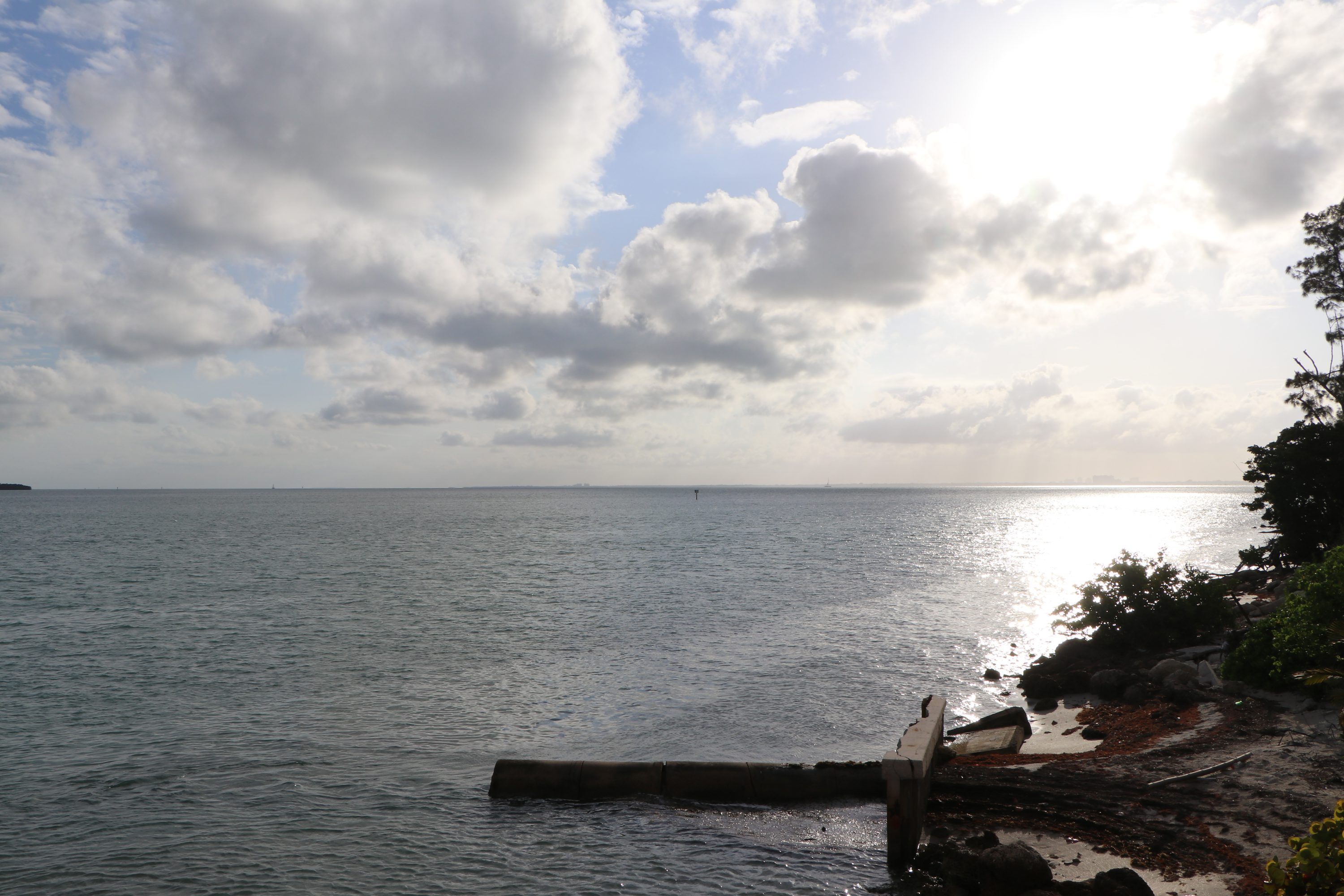 Puesta de sol en la playa. Crédito de la foto: NOAA AOML.