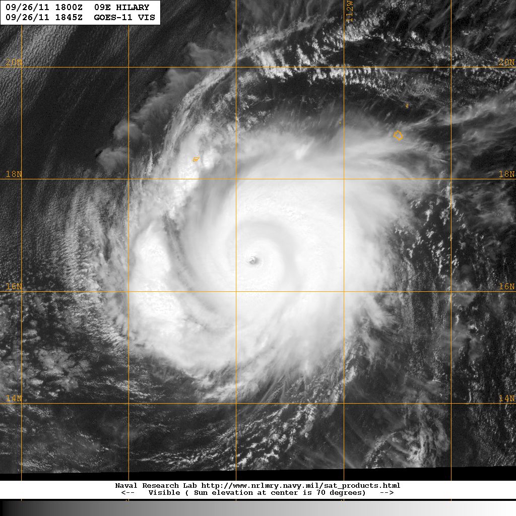 Satellite Image Before Extratropical Transition