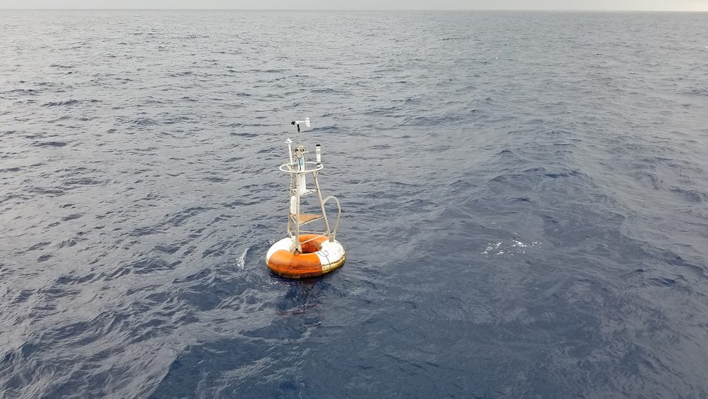 Moored Buoy. Photo Credit: NOAA.