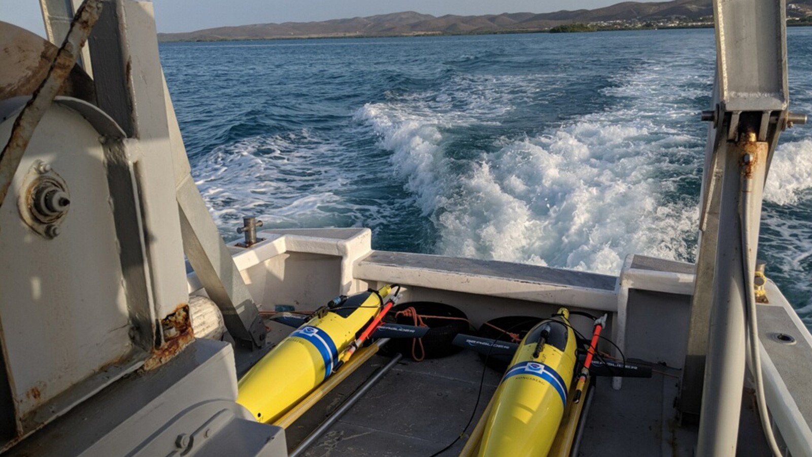 The refurbished gliders are loaded and ready to go. Image credit: NOAA