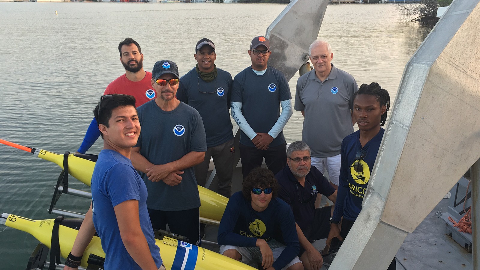 Photo of AOML and International Partners Ready to Deploy Gliders for Hurricane Season 2019. Photo Credit: NOAA AOML.