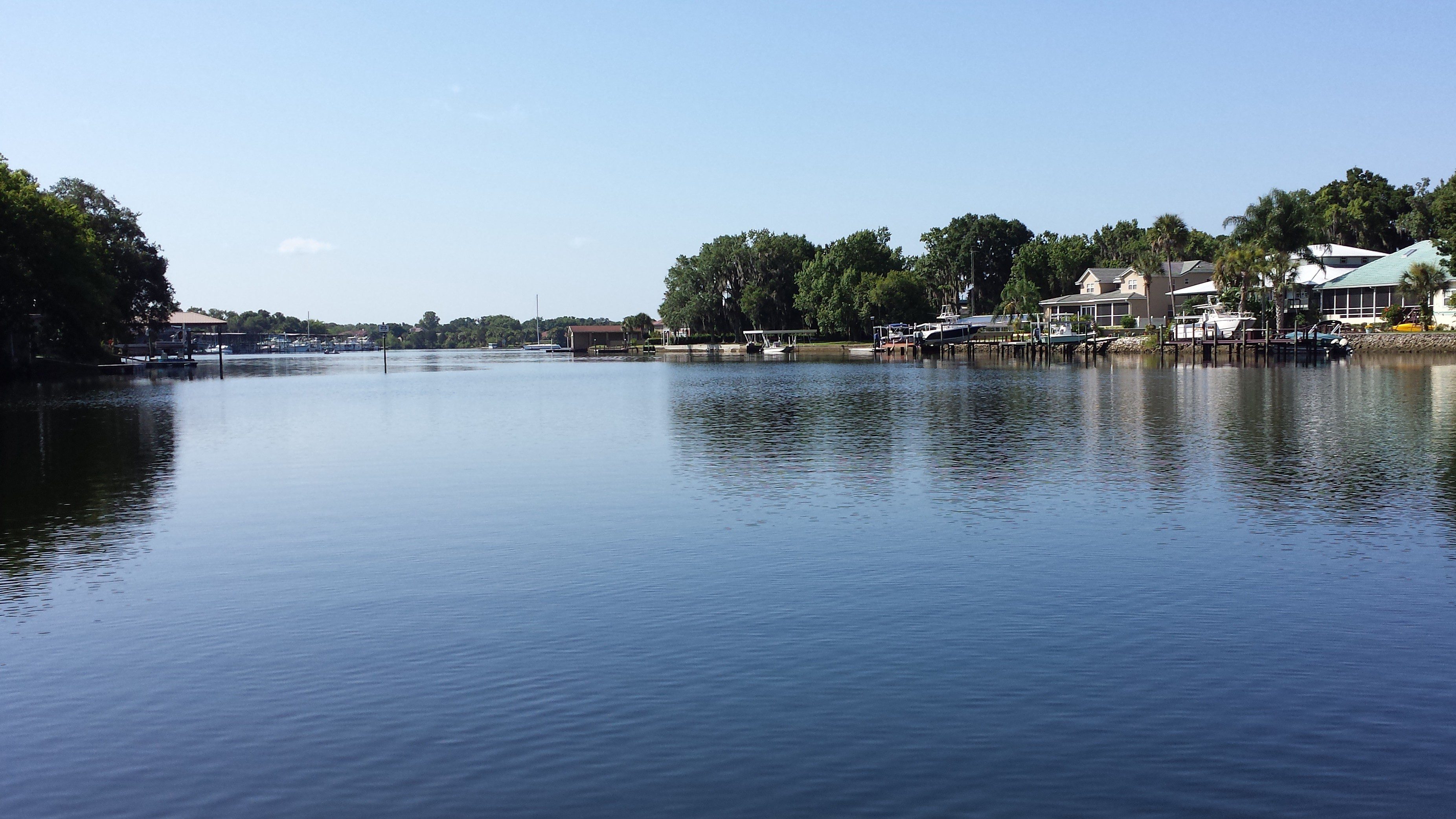 Image showing Canal leading to Biscayne Bay