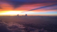 Sunset view from the window, tropical storm Hermine. Photo Credit: NOAA AOML.