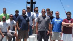 El equipo científico del crucero MOCHA-WBTS de mayo de 2017. Crédito de la imagen: NOAA