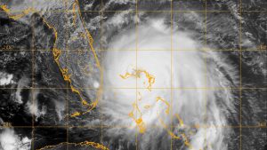 Imagen del satélite GOES del huracán Dorian del 2 de septiembre de 2019. Crédito de la foto: GOES.