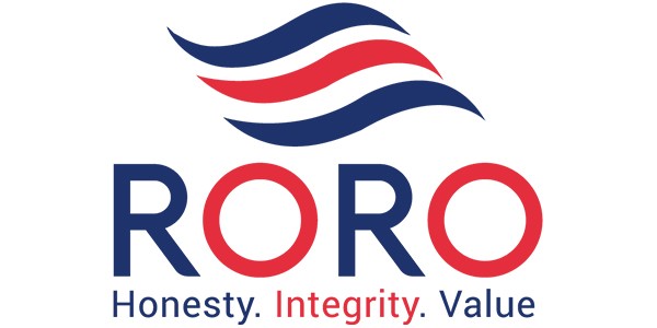 Logotipo de una compañía naviera RORO