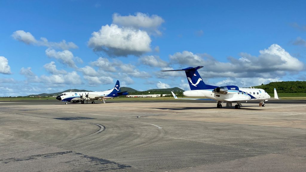 NOAA’s Hurricane Hunters continue reconnaissance for Major Hurricane Teddy, conducting numerous science experiments developed by AOML and its collaborators.