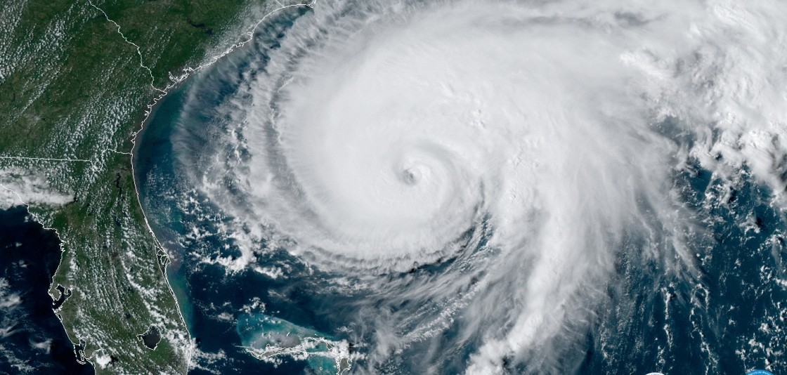 Hurricane Humberto Satellite Image. Photo Credit: NOAA Satellites.