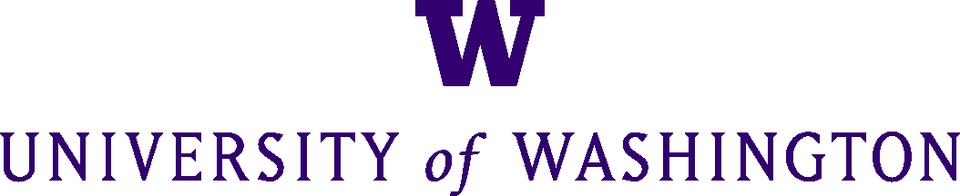 Logotipo de la Universidad de Washington.