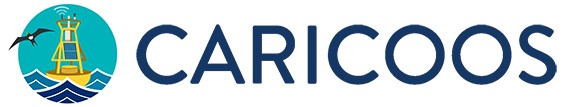Logotipo de CARICOOS. Un socio de la AOML para el proyecto de planeador de huracanes.