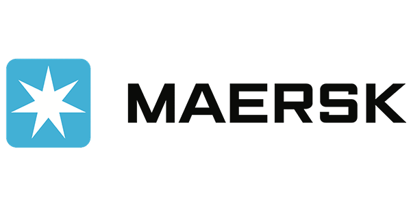 Logotipo de la naviera Maersk