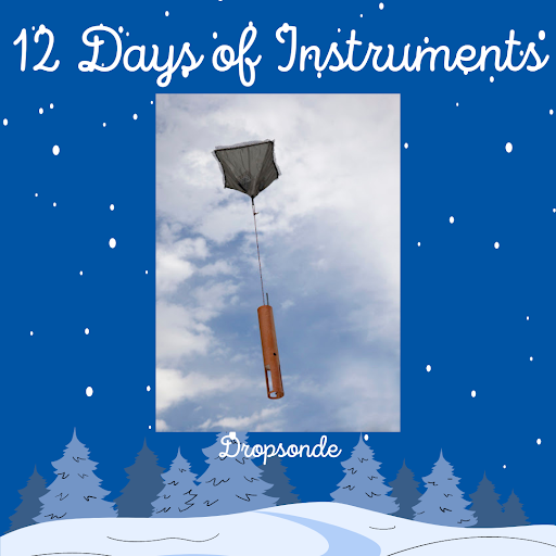 12 days of instruments. Dropsonde
