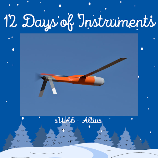 12 days of instruments. Altius drone