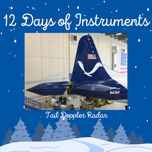 12 days of instruments. Tail doppler radar
