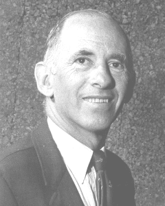Black & White Image from AOML's Archives of AOML’s dedicated founder and first director, Dr. Harris B. Stewart Jr.