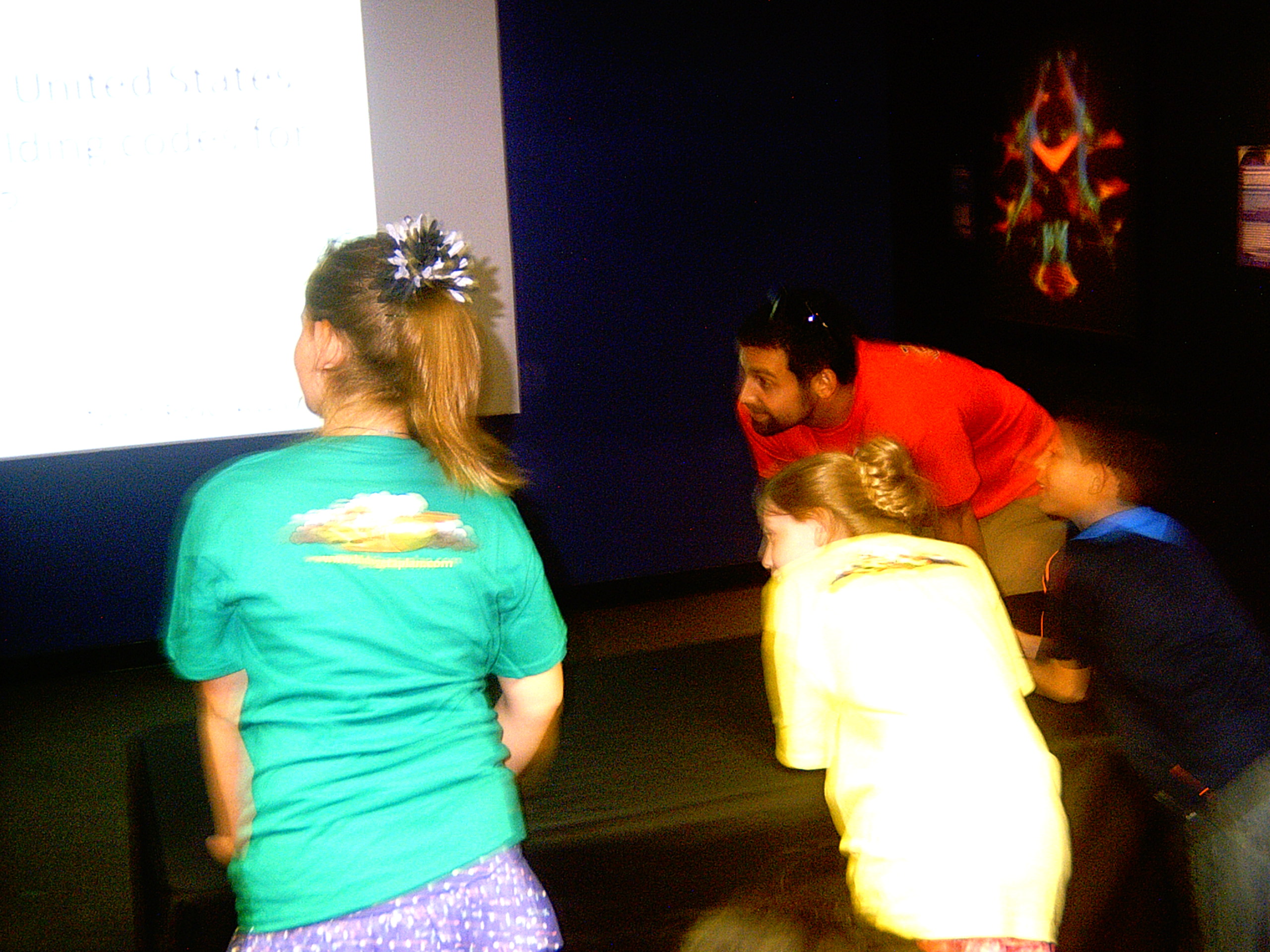 Gus Alaka leads a winning team inte Wild and Crazy Weather Challange.